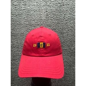 American Needle Piping Rock Golf Club Embroidered Golf Hat Red Adult One Size